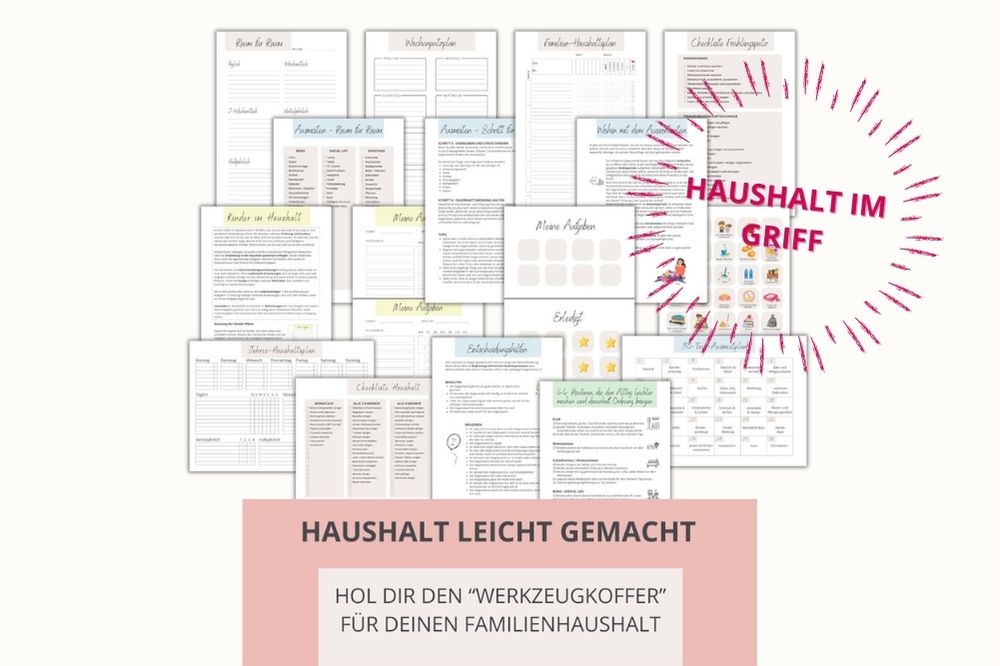 Haushalt leicht gemacht - Listen Paket, Produktbild