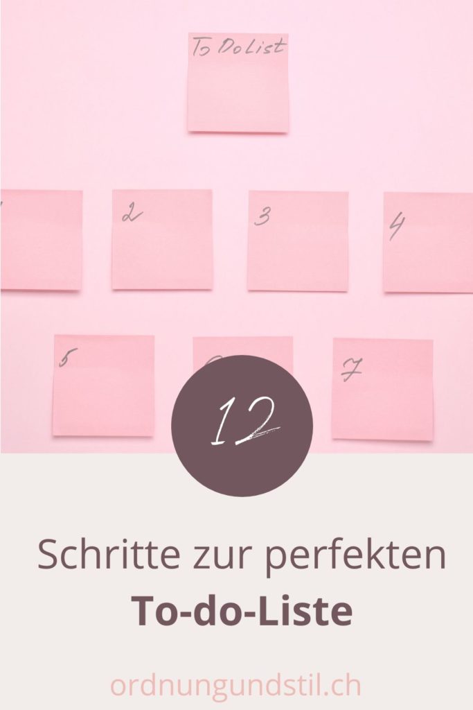 Die perfekte To-do-Liste erstellen