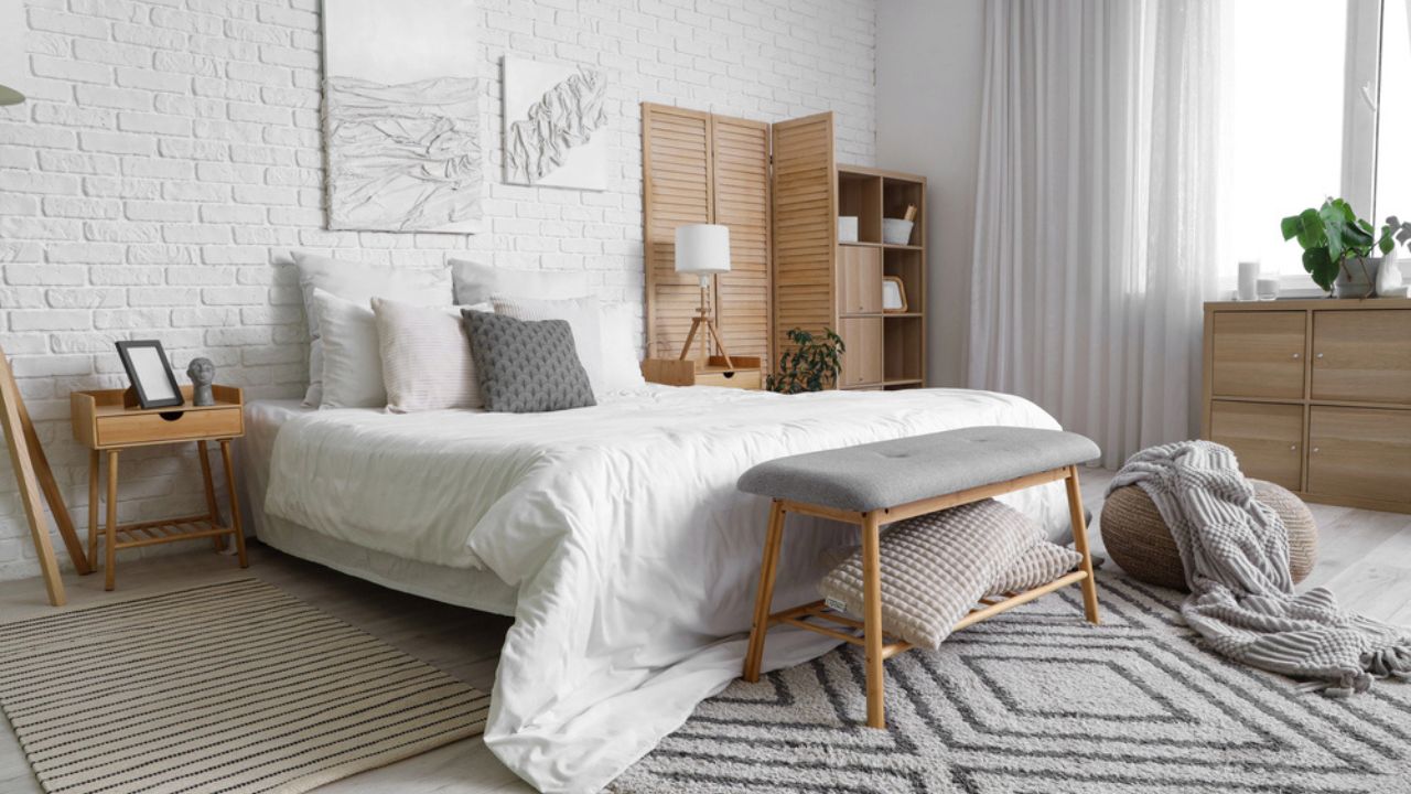 Ordnung im Schlafzimmer - ordentliche Schlafzimmer mit Stauraum