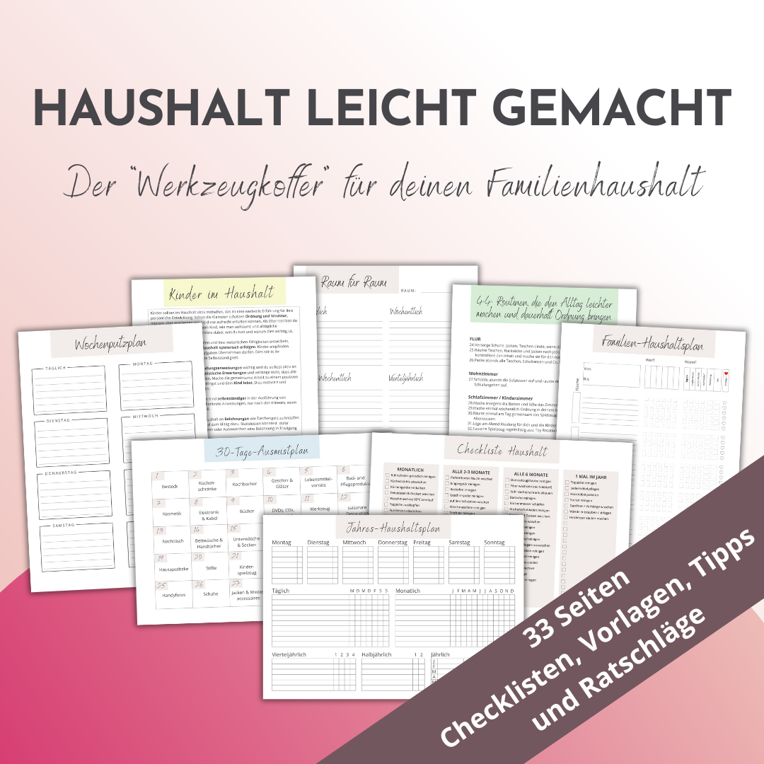 Haushalt leicht gemacht Listenpaket Produktbild